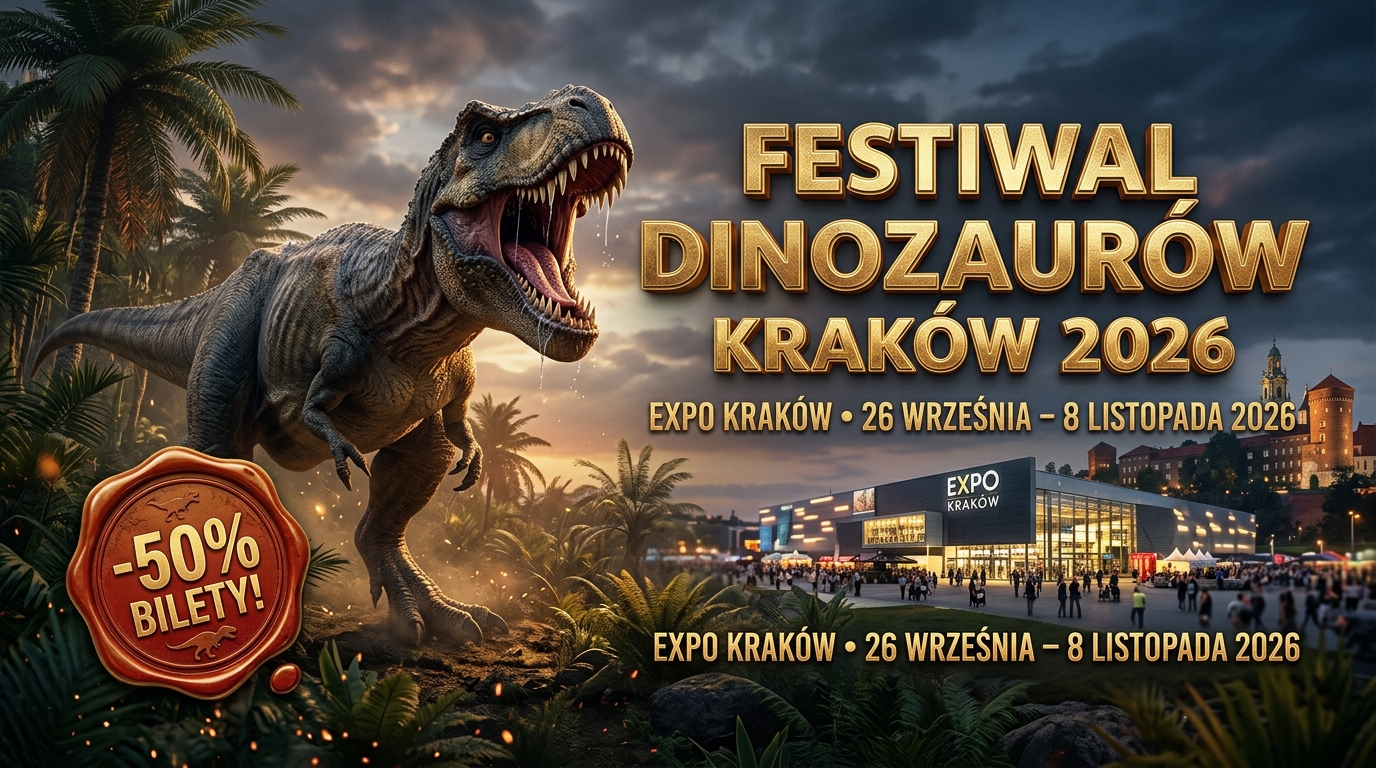 FESTIWAL DINOZAURÓW KRAKÓW 2026